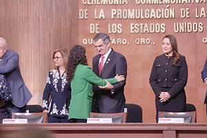 Acude Gobernador Américo Villareal a conmemoración de nuestra Constitución Mexicana