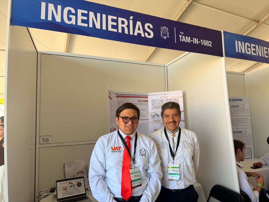 Estudiante de la UAT pone en alto a Tamaulipas en la FEMECI 2026