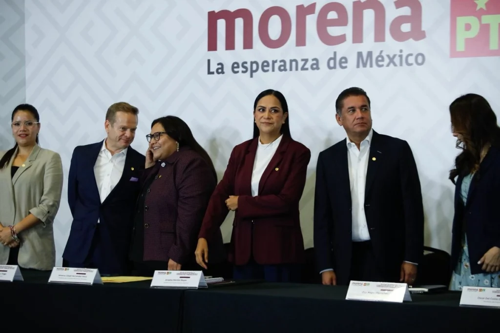 Morena, PT y PVEM arrancan proceso de registro de aspirantes a candidaturas para 2027